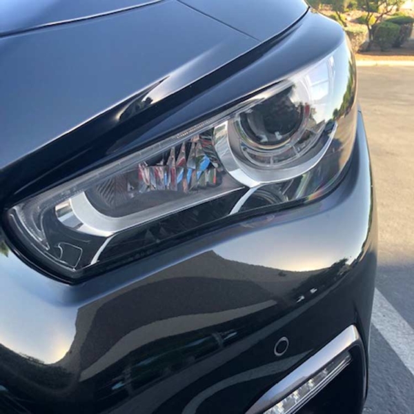 Front end accident repair completed by Industry Auto Collision